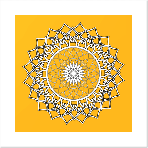 Mandala Edition - No Rain Wall Art by Hounds_of_Tindalos